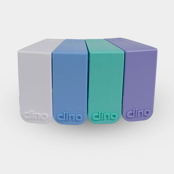 Multi colour Dino clip pack of 4 desk cable management