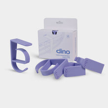  Purple Dino clip pack of 4 desk cable management with box